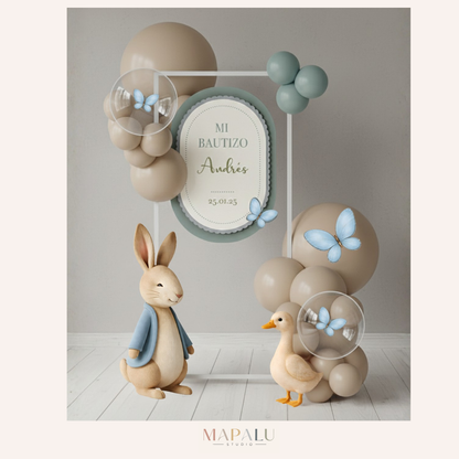 Cottage Premium Christening Kit | Design for 80x180 cm Structure